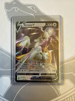 Arceus V ~ 122/172 ~ Half Art ~ BRILLIANT STARS ~ NEAR MINT ~ Pokemon Card - Image 1