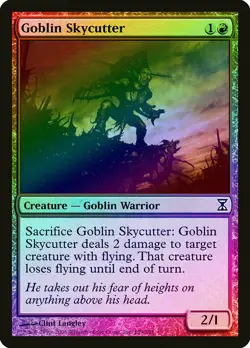 Goblin Skycutter FOIL Time Spiral NM Red Common MAGIC GATHERING CARD ABUGames - Image 1
