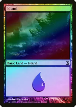 Island (286) FOIL Time Spiral NM Basic Land MAGIC THE GATHERING CARD ABUGames - Image 1