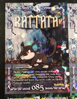 Prisma Trick Or Treat Halloween Pokemon Cards X4 Rattata Raticate Grimer Muk - Image 2