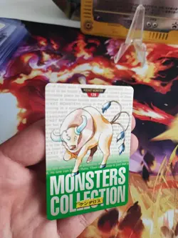Pokemon Karte Card Tauros Japanese Green Carddass Monsters Collection 96 NM+ - Image 2