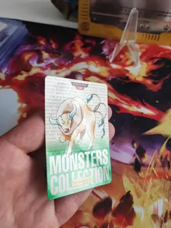 Pokemon Karte Card Tauros Japanese Green Carddass Monsters Collection 96 NM+ - Image 4