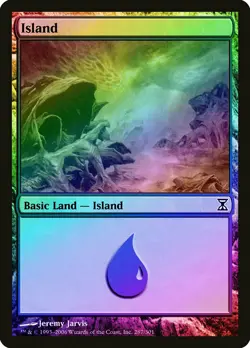 Island (287) FOIL Time Spiral NM Basic Land MAGIC THE GATHERING CARD ABUGames - Image 1