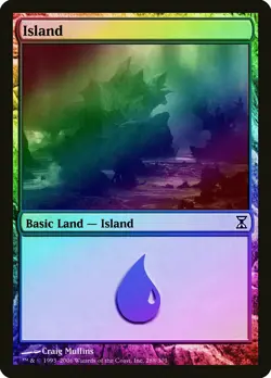 Island (288) FOIL Time Spiral NM Basic Land MAGIC THE GATHERING CARD ABUGames - Image 1