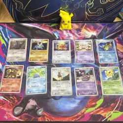 Pokemon Trading Card Game: 10 Card Bundle Mixed Languages/No Duplicates) 70 - Image 1