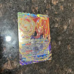 Knockout Strike Gogeta SD6-01 Leader Foil Dragon Ball Super Card Game | NM - Image 3
