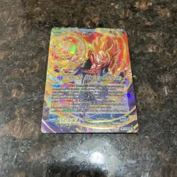 Knockout Strike Gogeta SD6-01 Leader Foil Dragon Ball Super Card Game | NM - Image 4