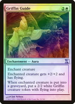 Griffin Guide FOIL Time Spiral NM White Uncommon MAGIC GATHERING CARD ABUGames - Image 1
