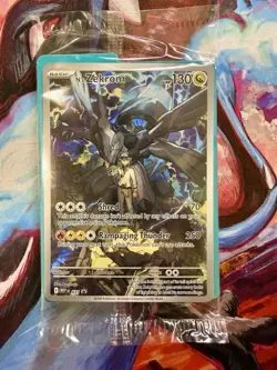 Ascended Heroes Sealed N’s Zekrom Promo Card (031), Dice, Sleeves, & Coin (A) - Image 2