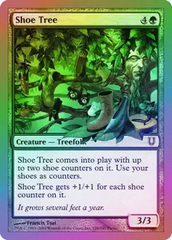Shoe Tree FOIL Unhinged NM Green Common MAGIC THE GATHERING MTG CARD ABUGames - Image 1