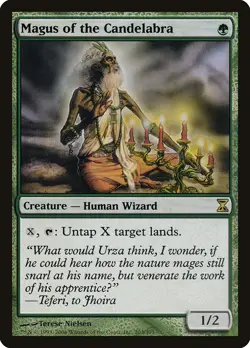 Magus of the Candelabra Time Spiral NM Green Rare MAGIC MTG CARD ABUGames - Image 1