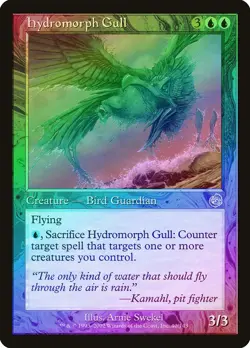 Hydromorph Gull FOIL Torment NM Blue Uncommon MAGIC GATHERING CARD ABUGames - Image 1