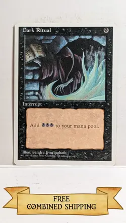 Dark Ritual MTG Core Set 4th Edition Regular - Image 1