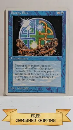 4X Energy Flux MTG Core Set 4th Edition Regular - Image 2