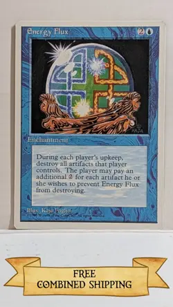4X Energy Flux MTG Core Set 4th Edition Regular - Image 4