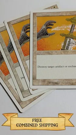 4x Disenchant Classic MTG Core Set 6th Edition Regular - Image 1