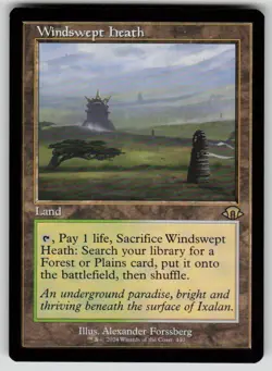 Windswept Heath (Retro Frame) Rare Modern Horizons 3 440 MTG Near Mint 2024 - Image 1