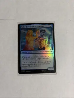 MTG Lyla, Holographic Assistant 0007 (Foil) Spider-Man: Eternal-Legal NM SPE - Image 1