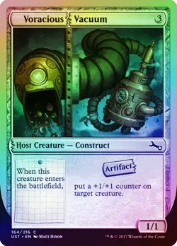 Voracious Vacuum FOIL Unstable NM Artifact Common MAGIC MTG CARD ABUGames - Image 1