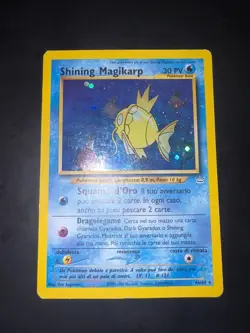Carta Pokemon Shining Magikarp 66/64 Neo Revelation ITA Condizione Good++ - Image 2