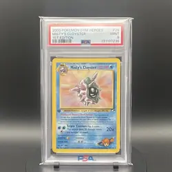 Pokemon Misty's Cloyster Gym Heroes 29/132 PSA 9 1st Edition Rare English - Image 1