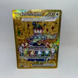 Terapagos ex 180/131 180/131 Holo SV: Prismatic Evolutions Pokemon Holo NM - Image 1