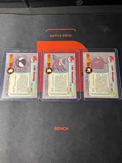 Pokemon Topps Vintage Full Evolution Set - #92 #93 #94 - Gastly Haunter Gengar - Image 2