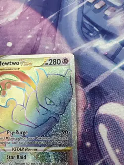Mewtwo VSTAR (Secret) 079/078 Pokemon GO Holo - Image 2