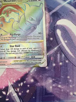 Mewtwo VSTAR (Secret) 079/078 Pokemon GO Holo - Image 3
