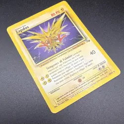 Pokemon TCG Zapdos Fossil 30/62 Rare Unlimited Italian Regular 1999 - Image 1