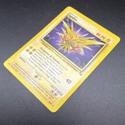 Pokemon TCG Zapdos Fossil 30/62 Rare Unlimited Italian Regular 1999 - Image 2