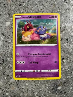 Pokemon TCG Cards Galarian Slowpoke SWSH126 Black Star Promo Holo NM-M - Image 1