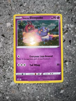 Pokemon TCG Cards Galarian Slowpoke SWSH126 Black Star Promo Holo NM-M - Image 3