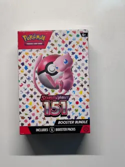 Pokemon TCG: Scarlet & Violet – 151 Booster Bundle (6 Packs) – Sealed - Image 1