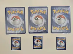 Pokemon TCG Mega Meganium Emboar Feraligatr MEP 034 035 036 Regular+Jumbo Promo - Image 2