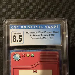CGC 8.5 Pokemon Authentic Film Frame Card 35mm 2000 Movie Topps - Moltres - Image 2