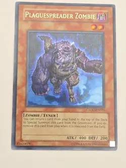 Plaguespreader Zombie CSOC - EN031 Crossroads of Chaos - Unlimited - UR - LP - Image 1