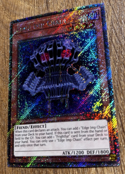 Edge Imp Chain | RA04-EN014 | Platinum Secret Rare | 1st Edition | YuGiOh | Mint - Image 3
