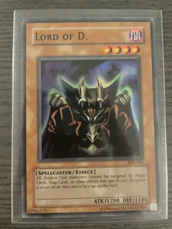 Lord of D. - SDK-041 - Super Rare - Unlimited Edition YuGiOh LP/MP - Image 1