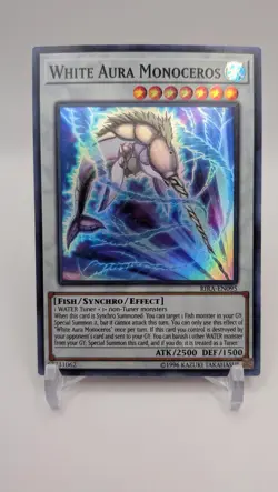 White Aura Monoceros RIRA-EN095 Rising Rampage Yu-Gi-Oh - Image 1