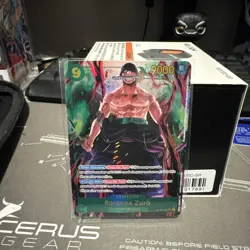 One Piece Wings of the Captain Roronoa Zoro OP06-118 Secret Rare SEC Alt Art - Image 1