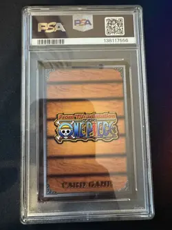 Bandai One Piece CCG Luffy The Battle of Alabasta 2002 PSA 10 Japanese C01 - Image 2