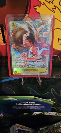 2026 One Piece Adventure on Kami's Island Monkey.D.Luffy Alternate Art #OP15-119 - Image 1