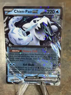 Chien-Pao ex 061/193 NM+ Double Rare - Paldea Evolved - Pokemon TCG 2023 - Image 1