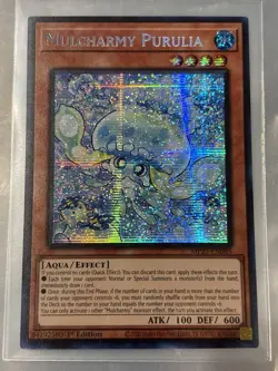 Yugioh! Mulcharmy Purulia 2025 Mega-Pack MP25-EN085 Prismatic Secret Rare - Image 1