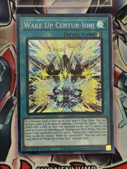Yugioh! Wake Up Centur-Ion! Prismatic Secret Rare Near Mint 1st Ed MP25-EN074 - Image 1