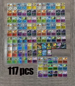 Pokemon Eevee Evolution 117 Card Set S-Chinese Gem Pack2 CBB2C Pokeball Reverse - Image 1