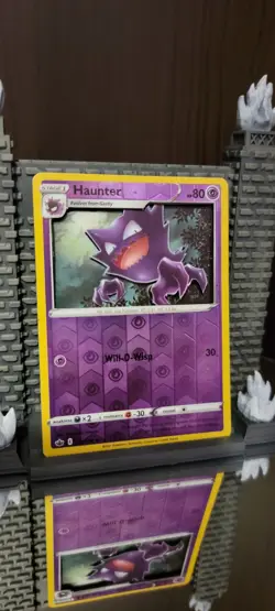 3D Shadowbox Haunter Pokemon Card Tcg Custom Made - Image 2