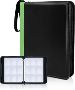 9 Pocket Waterproof Trading Card Binder - 720 Pocket Album for TCG, MTG, Yugioh - Image 2
