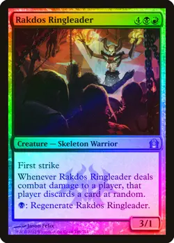 Rakdos Ringleader FOIL Return to Ravnica NM Black Red Uncommon CARD ABUGames - Image 1